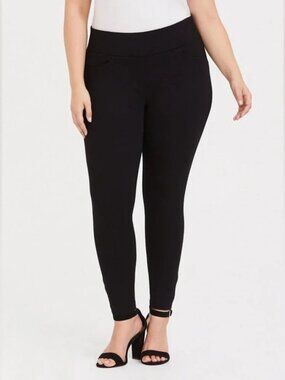 Torrid Studio Ponte Slim Fit Stretch Pant